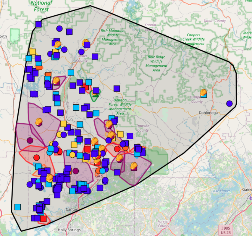 Outage Map 830 Am Friday 1 